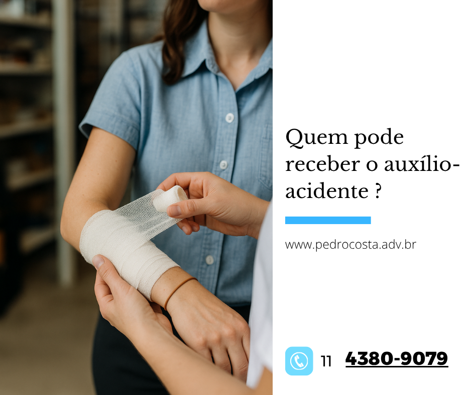 Quem pode receber o auxílio-acidente