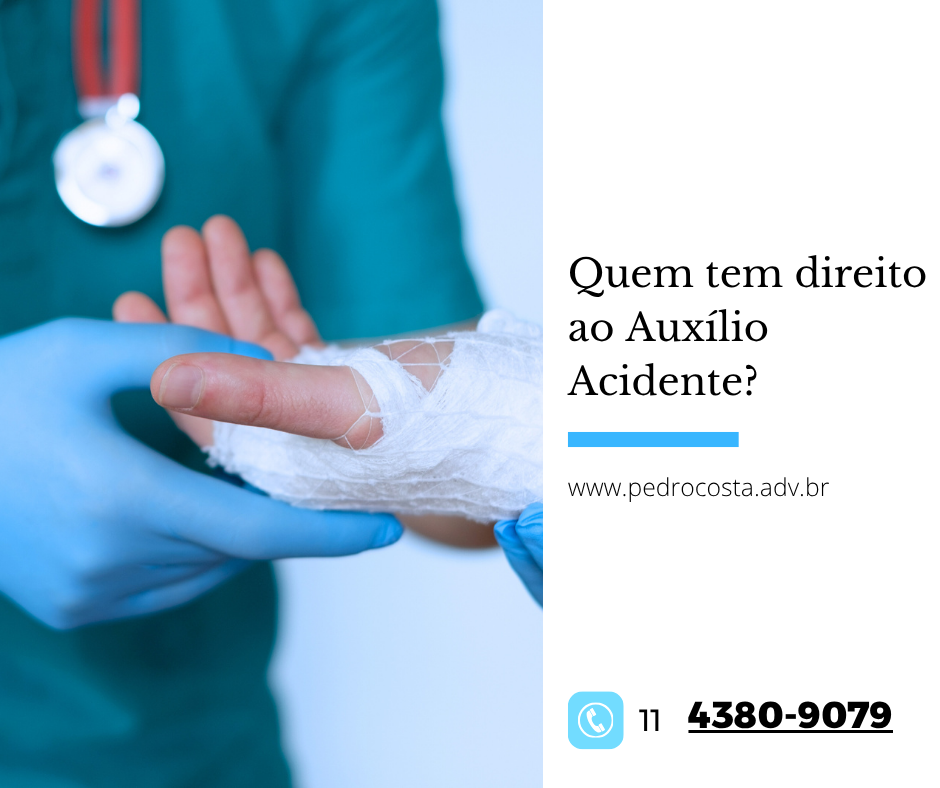 quem tem direito auxílio acidente
