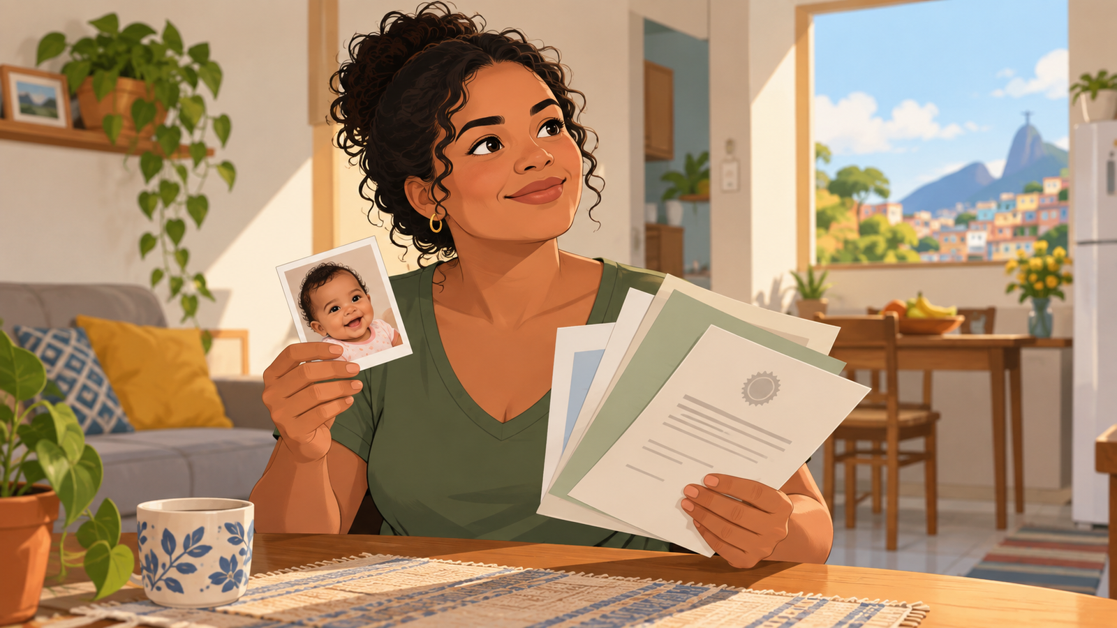 quem já recebeu salário maternidade pode receber novamente - Imagem meramente ilustrativa gerada por inteligência artificial.